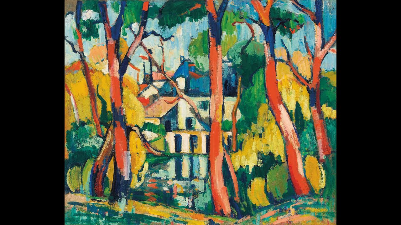 Maurice de Vlaminck (1876-1958) - Landscape paintings by Maurice de Vlaminck -  Part III.