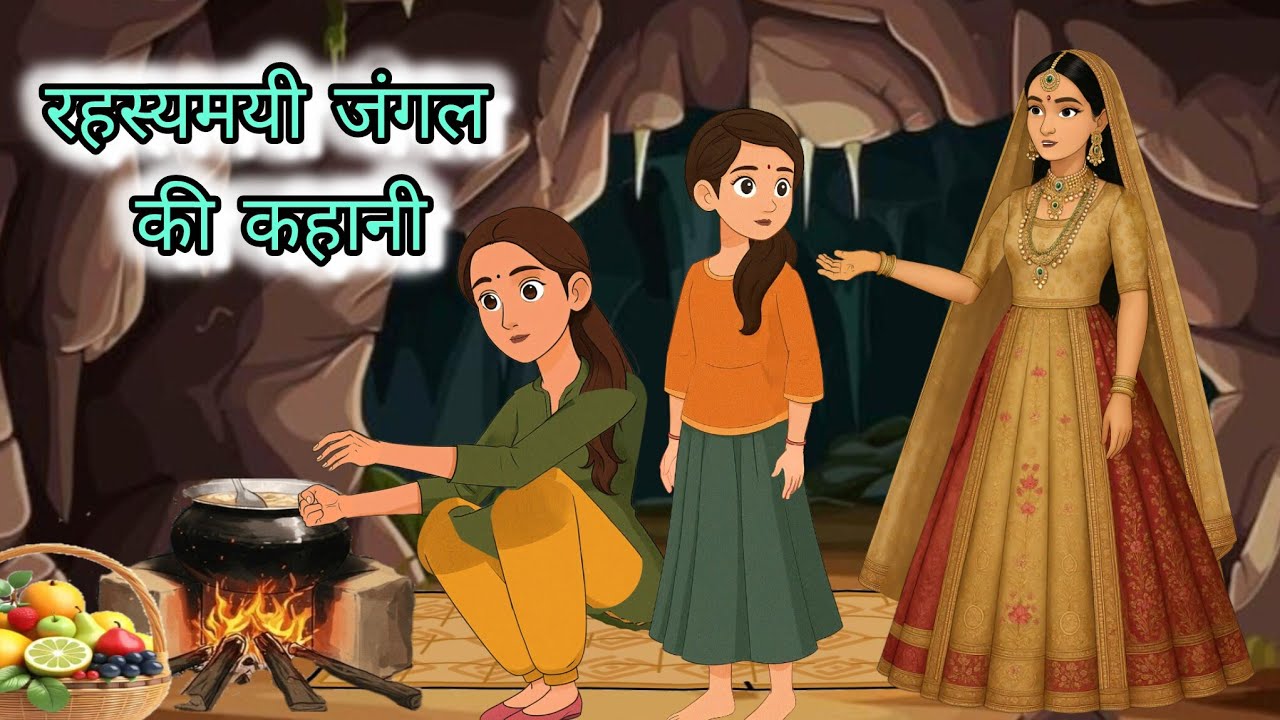  रहस्यमयी जंगल की कहानी | Hindi Story | Hindi Moral Stories | Cartoon Stories | Hindi Kahaniya 