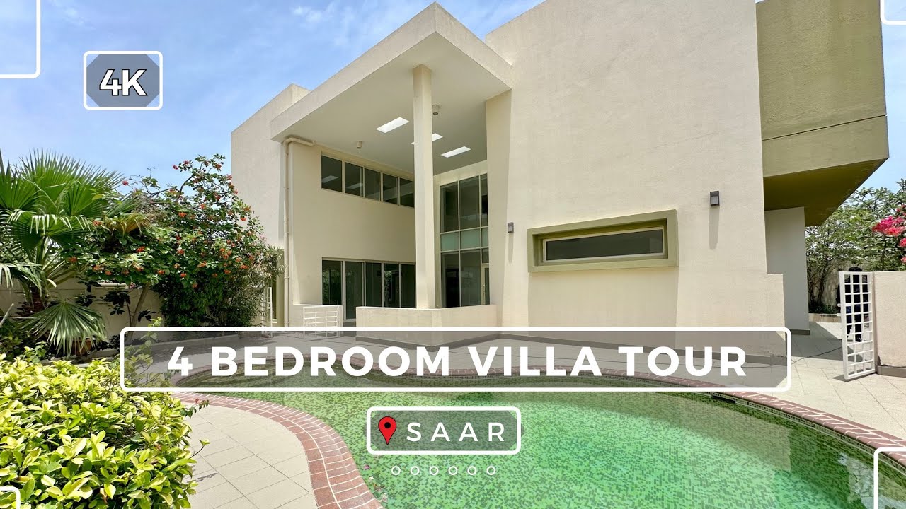 Indulge in Opulence: Luxe 4-Bed Villa with Private Pool - #Saar #Bahrain