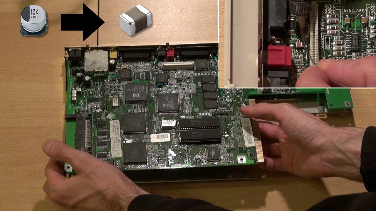 Retro Review: SMD-Elkos im Amiga 600/1200/CD32/4000 tauschen (recappen) 🪛