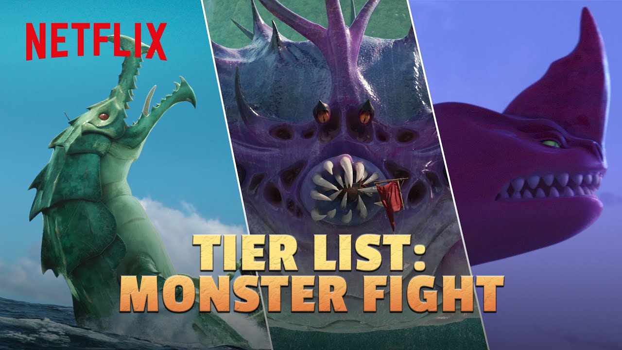 I MOSTRI TERRIFICANTI de Il Mostro dei Mari 🦑😱 Netflix Futures Italia