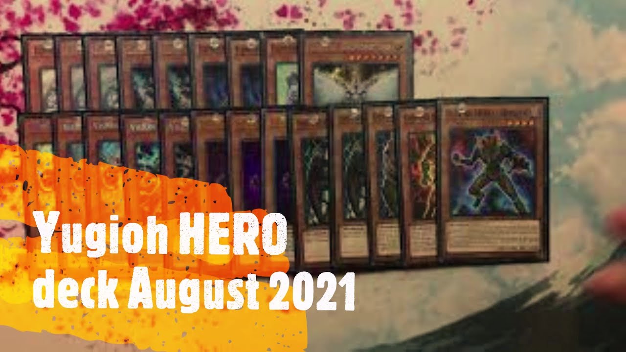 Yu-Gi-Oh! Elemental Hero deck August 2021!