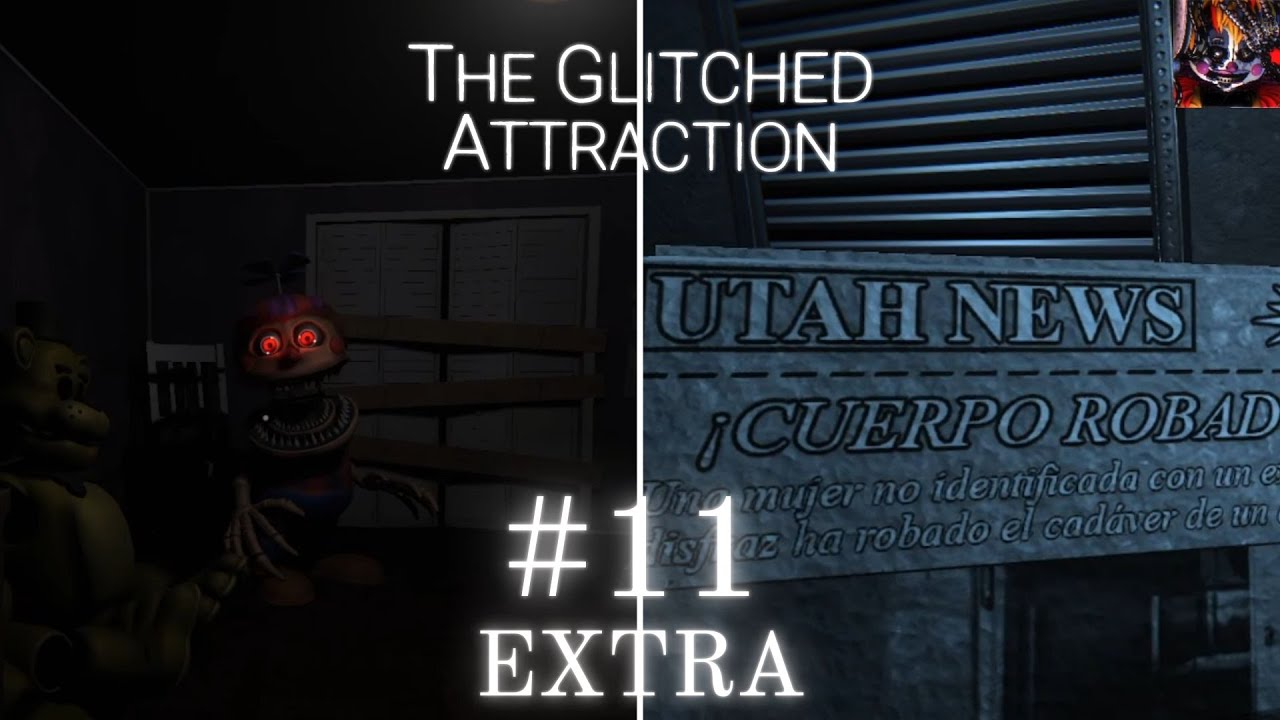 VEMOS EL JUMPSCARE DE NIGHTMARE BALLOON BOY + LORE DEL NIVEL 4 - The Glitched Attraction - EXTRA