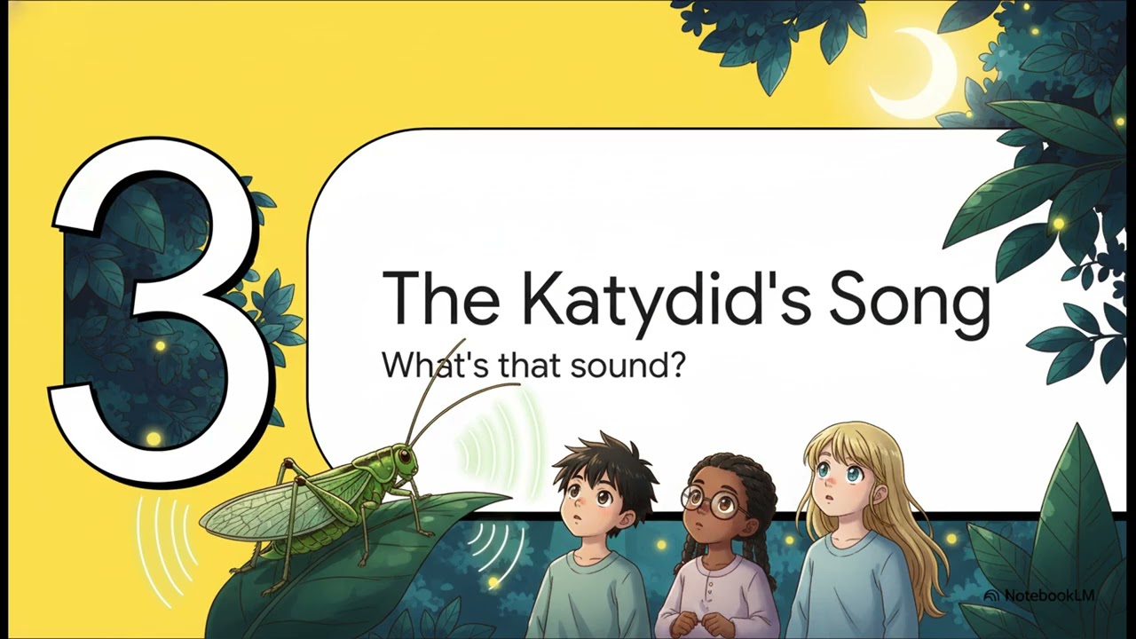 Katydids for Kids | The Jumping Night Insect