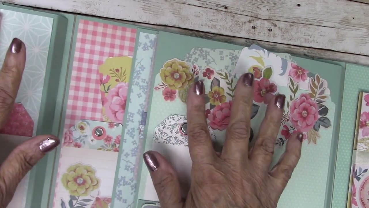 Button Farm Simple Stories Wildflower Mini-Album