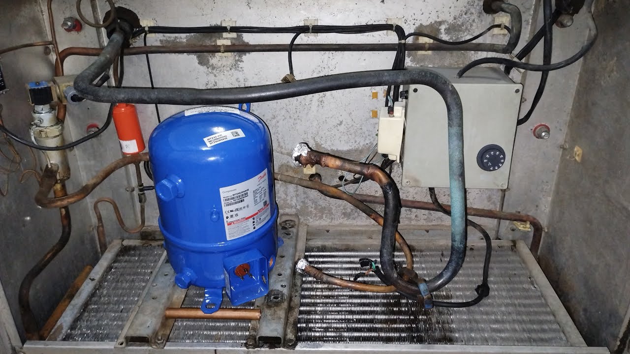 Equipo de refrigeración comercial tipo mochila para camara frigorifica. Técnicamente Hablando