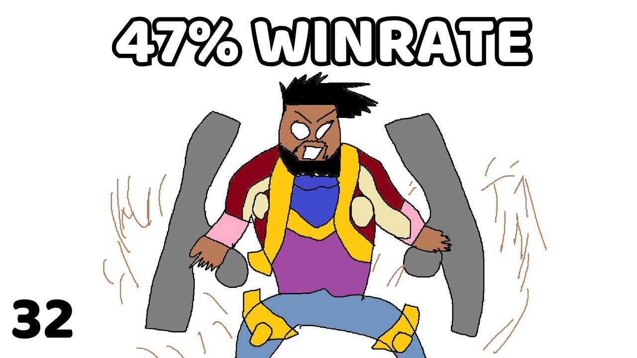 why is ksante 47% WINRATE??