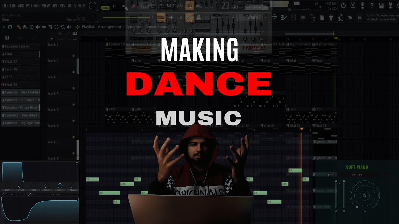 HOW I MADE A GROOVY DANCE BEAT IN FL STUDIO