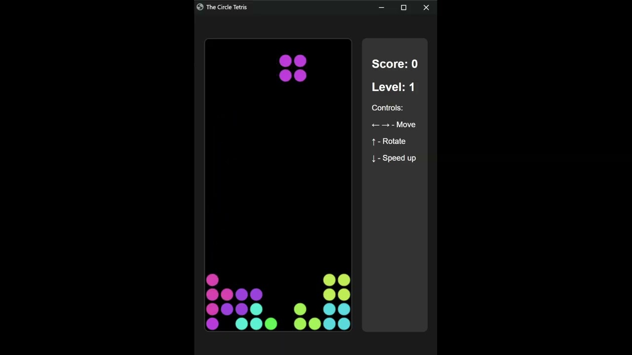 The Circle Tetris
