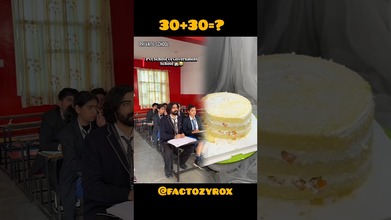 PvT School vs Government School🤣😂 #shorts #ytshorts #teratrigun #school