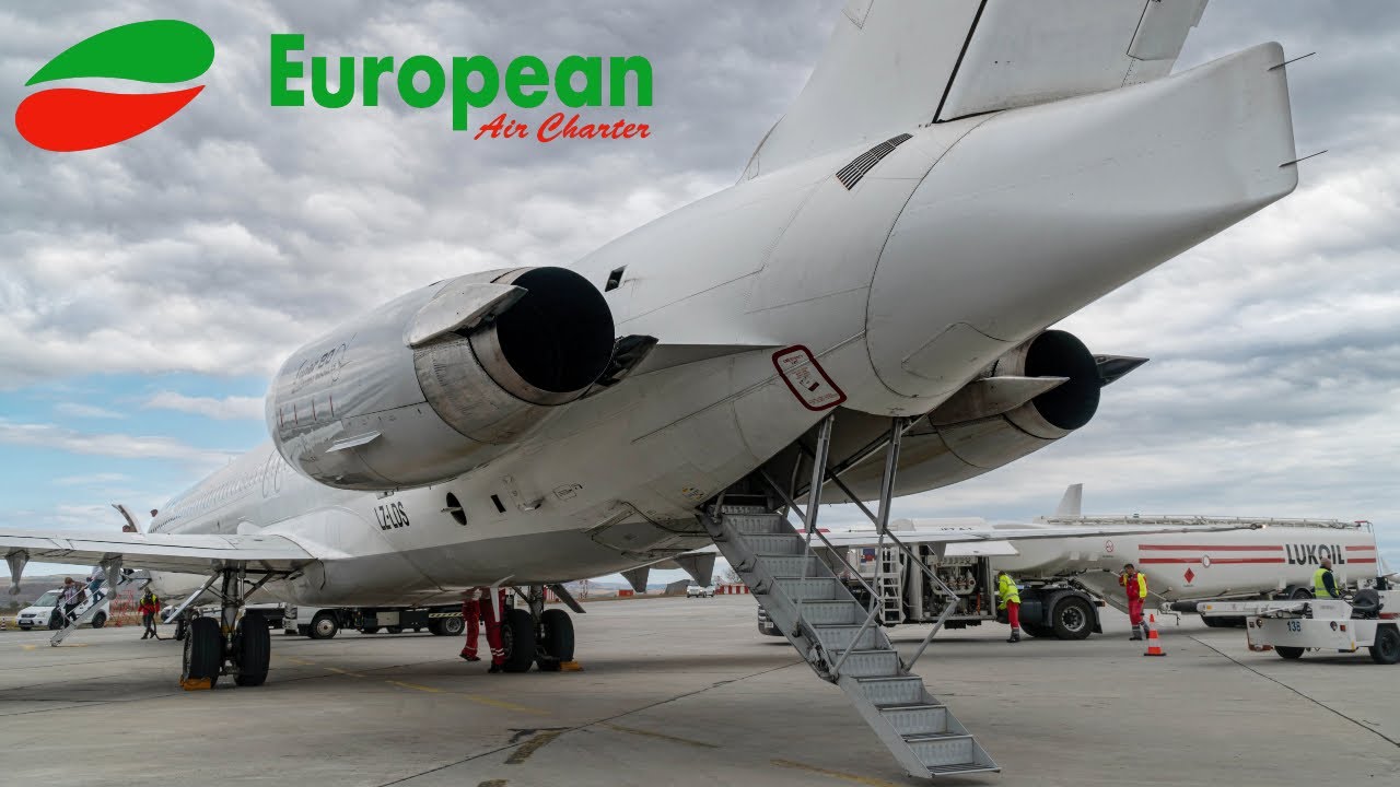 ✈ TRIP REPORT #48 | Europe's Last MD80s | European Air Charter Frankfurt to Burgas