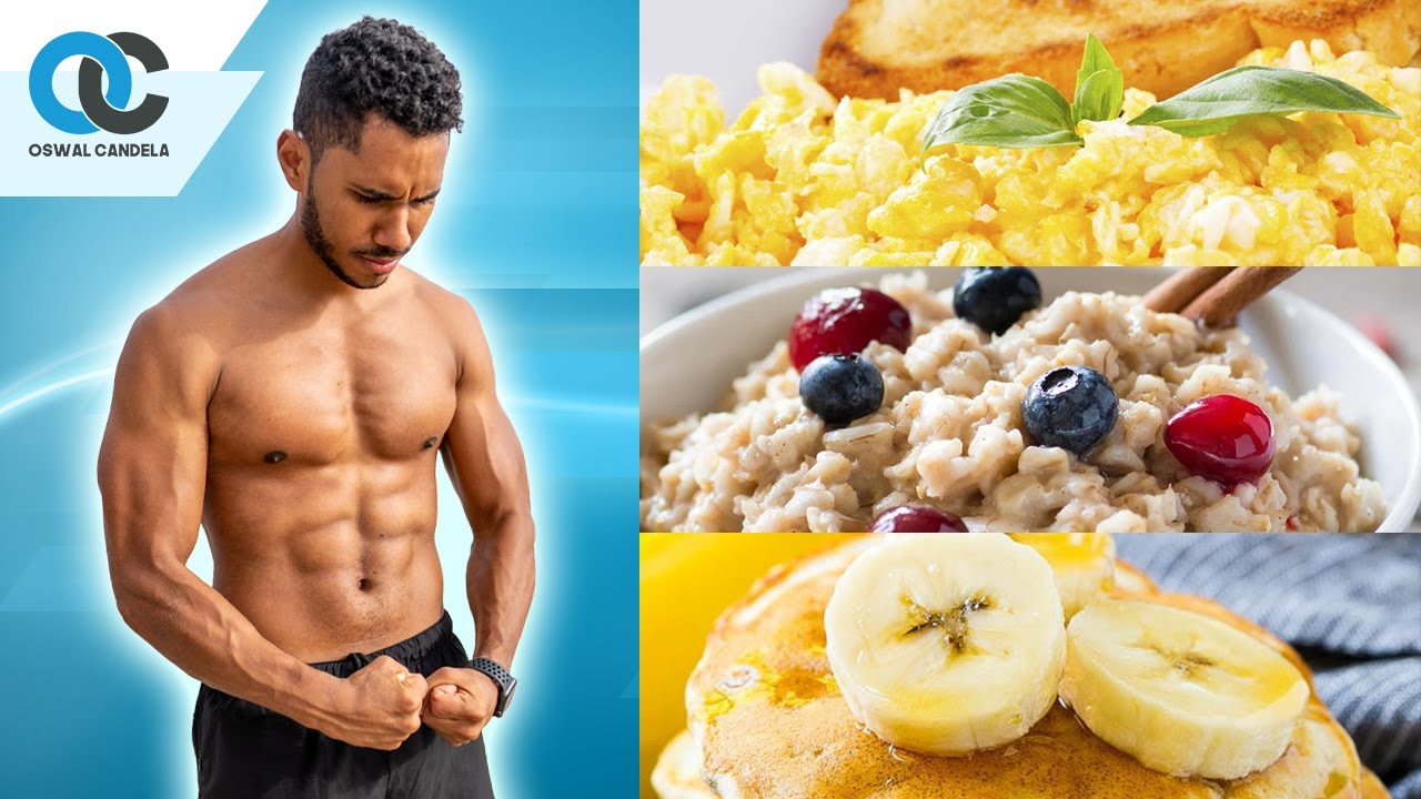 ✅ Desayuno para GANAR MASA MUSCULAR