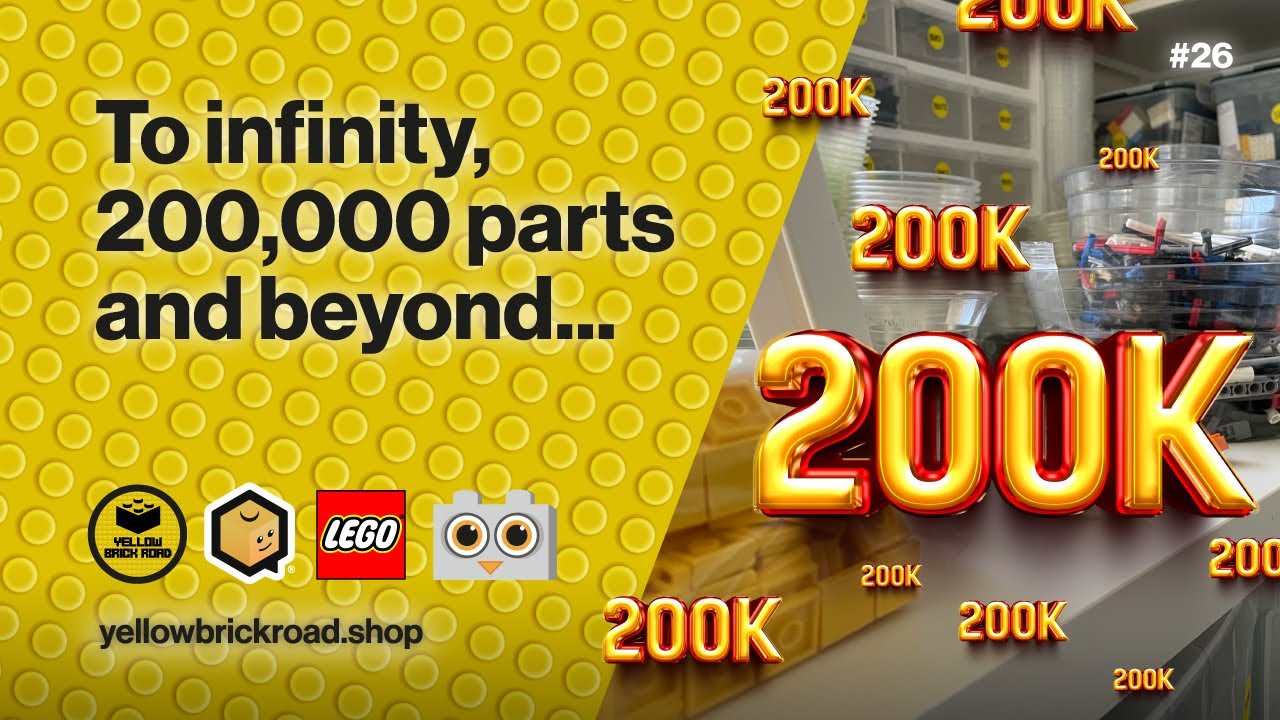 To Infinity, 200k Parts and Beyond &ndash; LEGO Bricklink Vlog #26