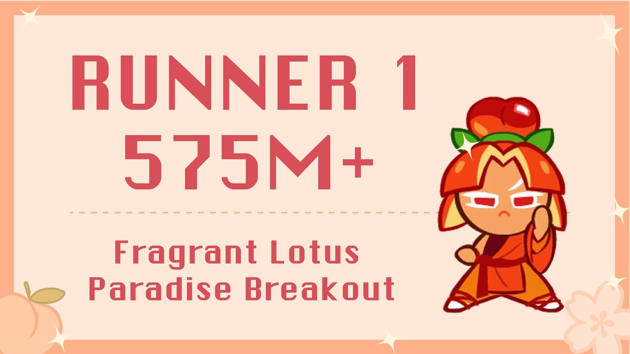 CROB | Fragrant Lotus Paradise | Runner 1 (Epic) | 575M+ (Breakout)