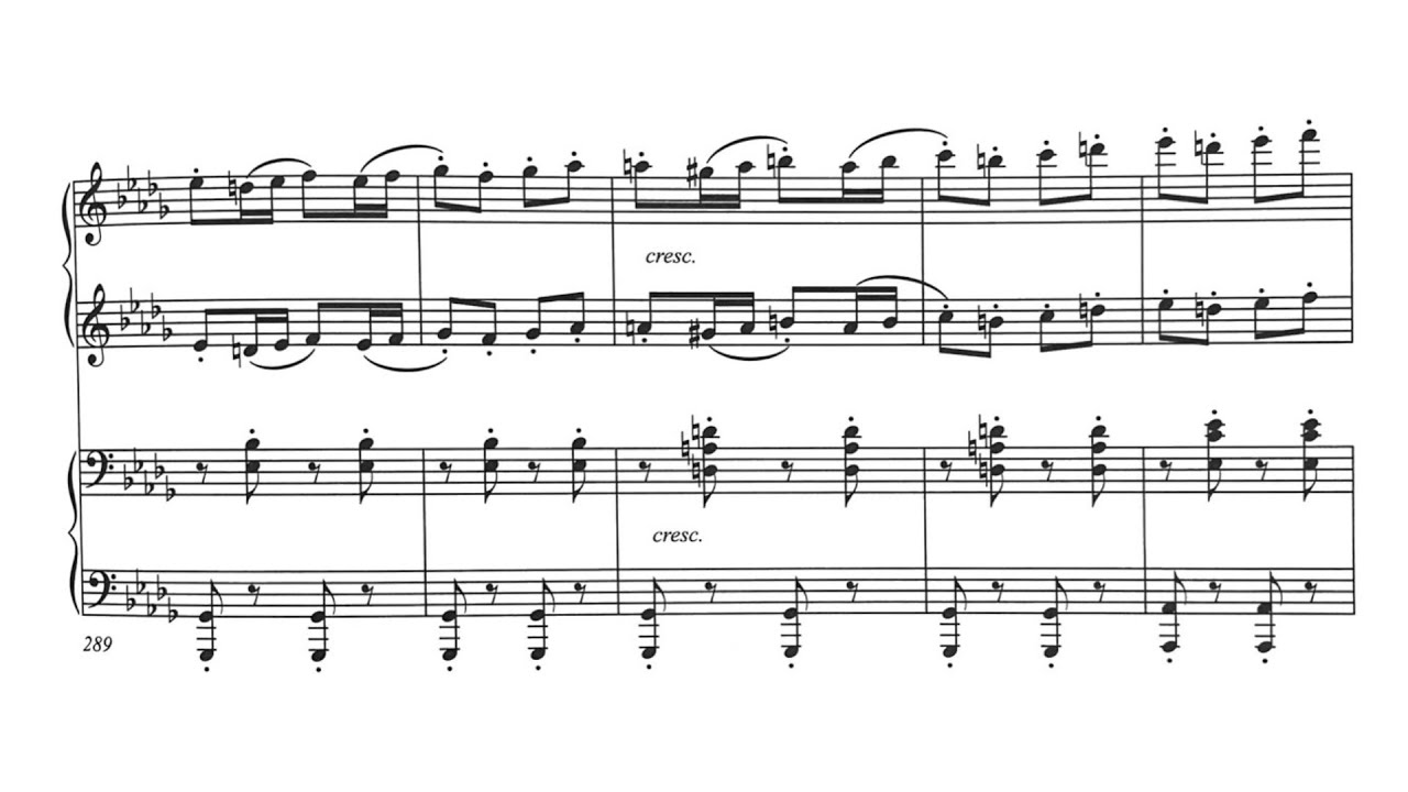 Shostakovich - Symphony No. 10, arr. for Piano 4-Hands (Shostakovich/Weinberg)