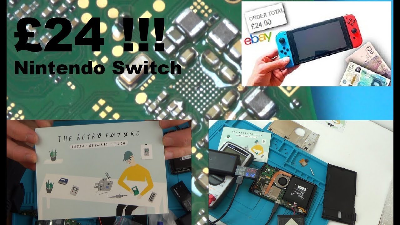 Trying to FIX The Retro Future's £24 Nintendo Switch