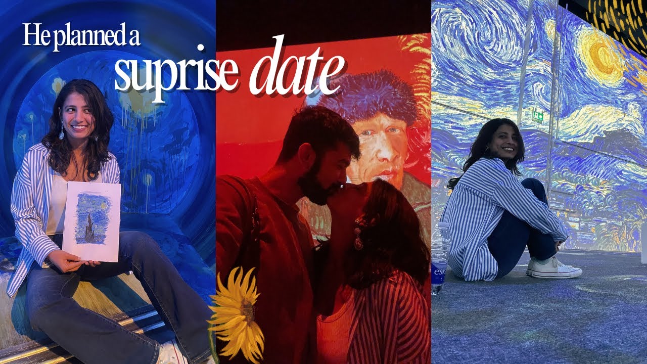 He Took Me on the Most Thoughtful Surprise Date | Toronto Vlog + Van Gogh Exhibit