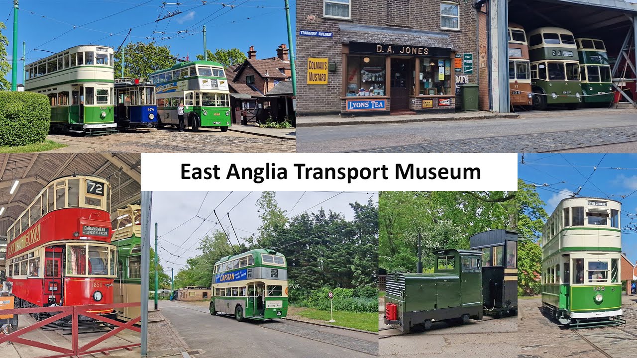 Trams & Trolley Buses East Anglia Transport Museum - Carlton Colville