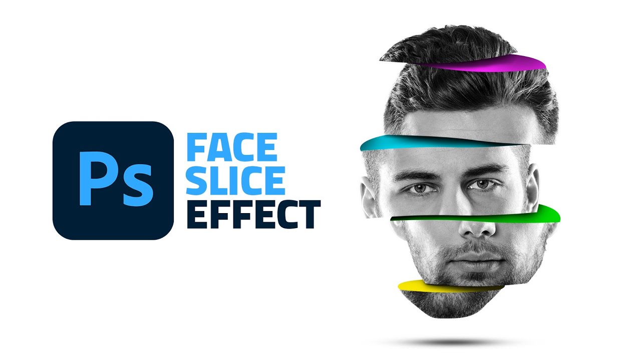 Face Slice Effect | Photoshop Tutorial