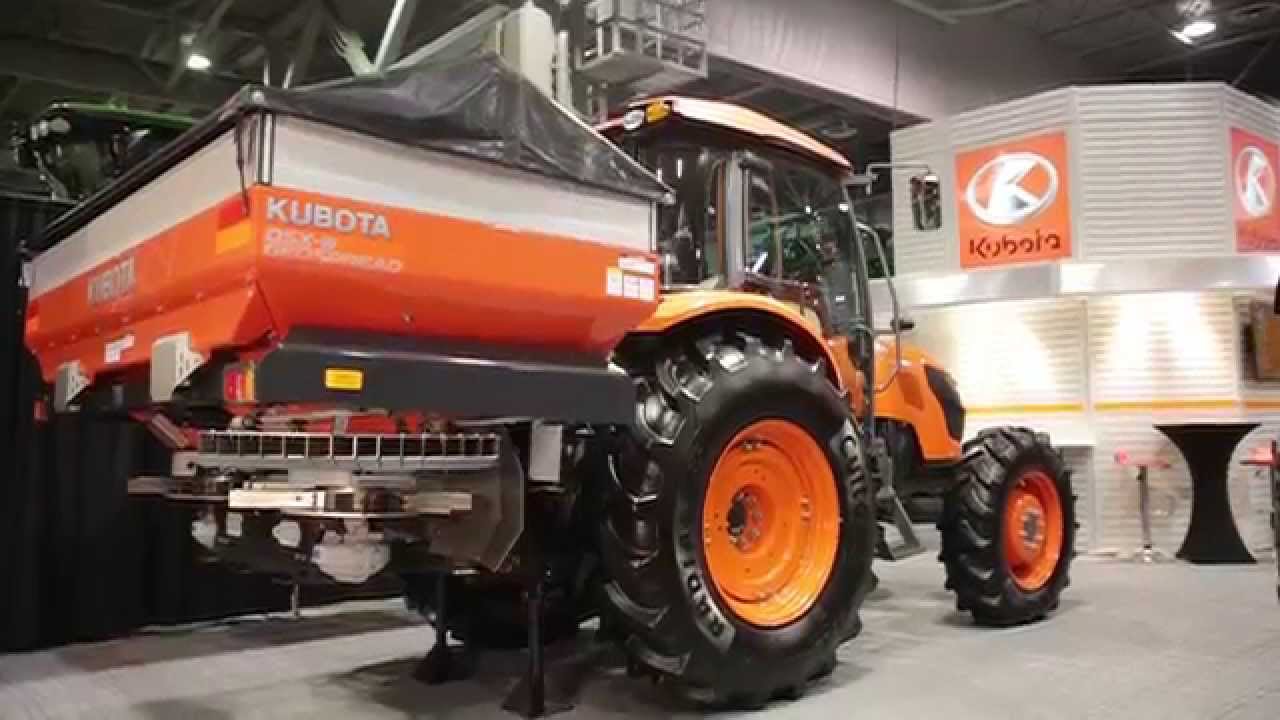 Distributeur d'engrais à disques Kubota - DSX-W GEOspread