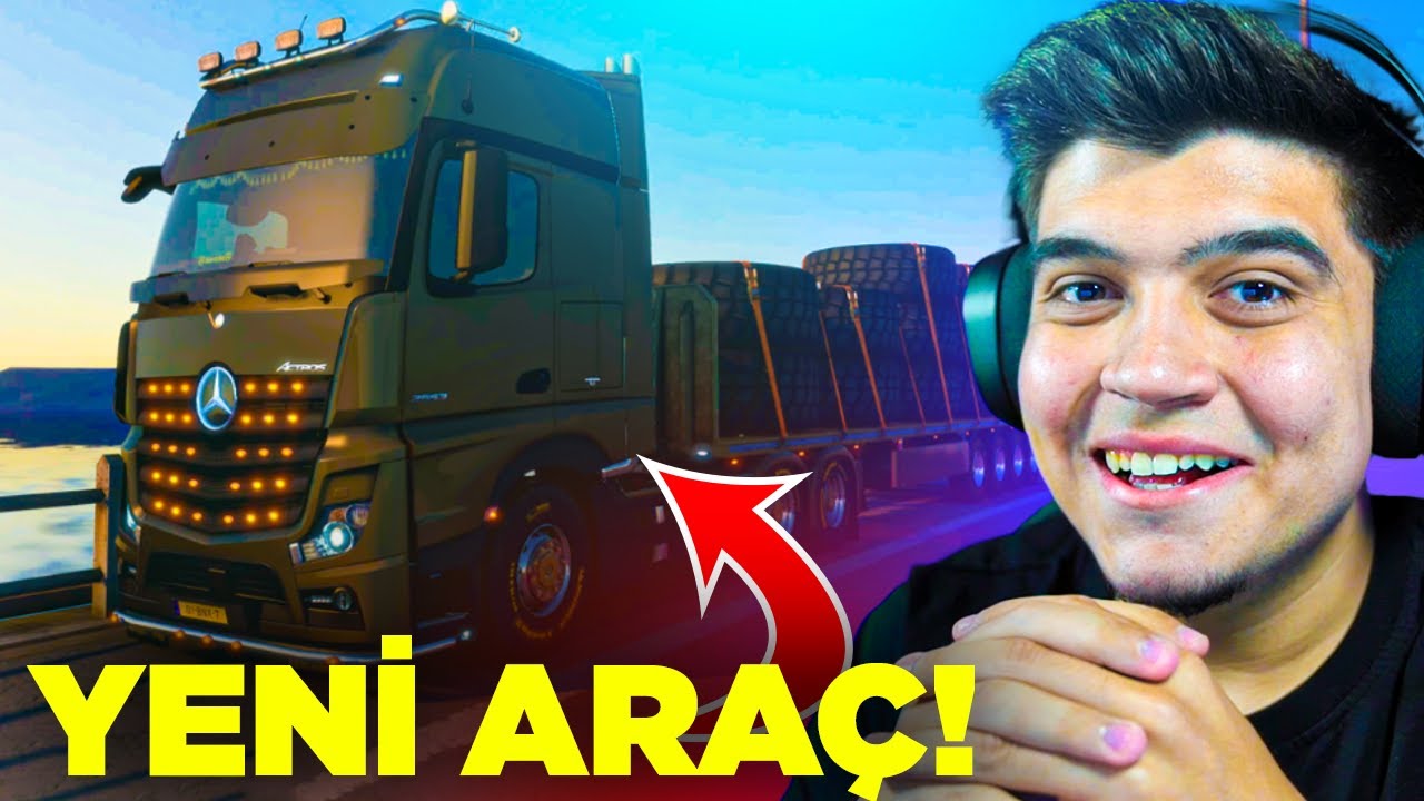 MERCEDES - BENZ İLE KİRKENES MADEN YOLU!! | Euro Truck Simulator 2