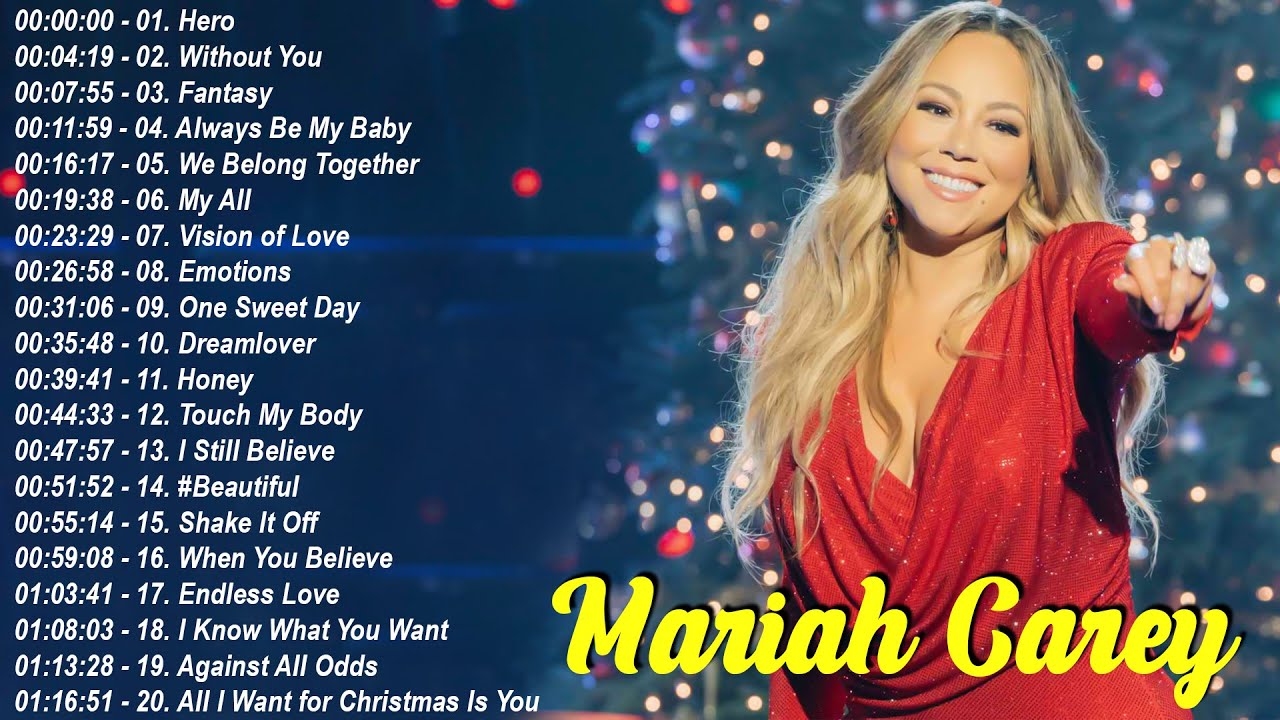 Best of Mariah Carey Songs - Mariah Carey Greatest Hits 2026 Collection Full Playlist