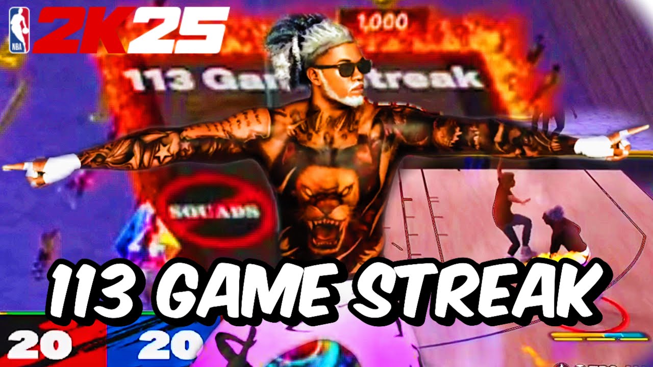 Я ВЫИГРАЛ 113 ИГР подряд в NBA2K25 ‼️🔥