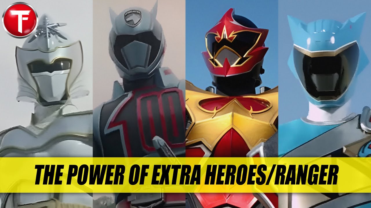 7+ Extra Ranger yang Muncul Lebih Dulu Dari Pada 6th Ranger