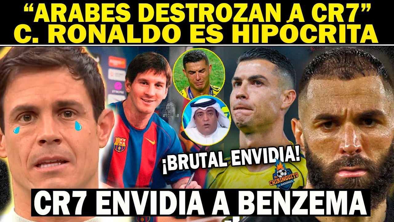 🔴C. RONALDO es DESTROZADO en ARABIA| NUNCA SERA como MESSI| CR7 se va POR ENVIDIA y FRACASO