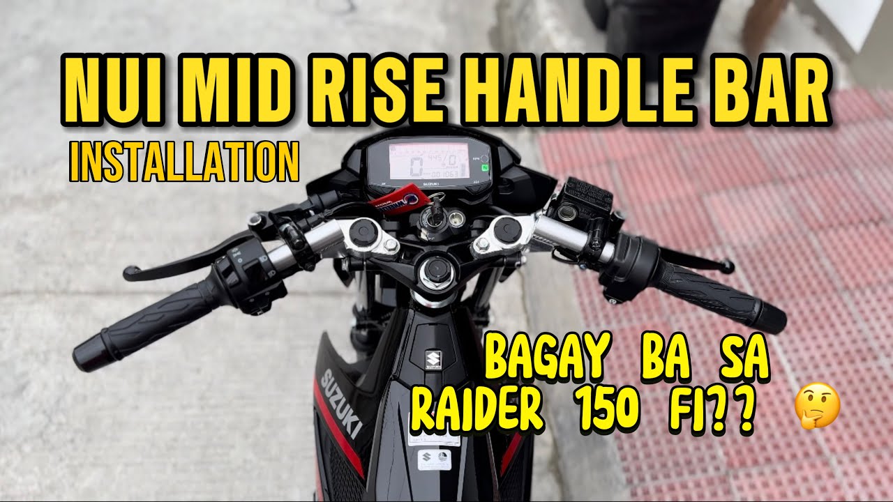 NUI MID RISE HANDLE BAR RAIDER 150 FI