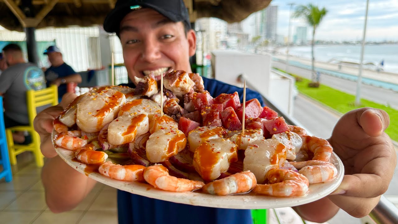 Callos muy frescos, Hotdogs deliciosos y una vista espectacular 