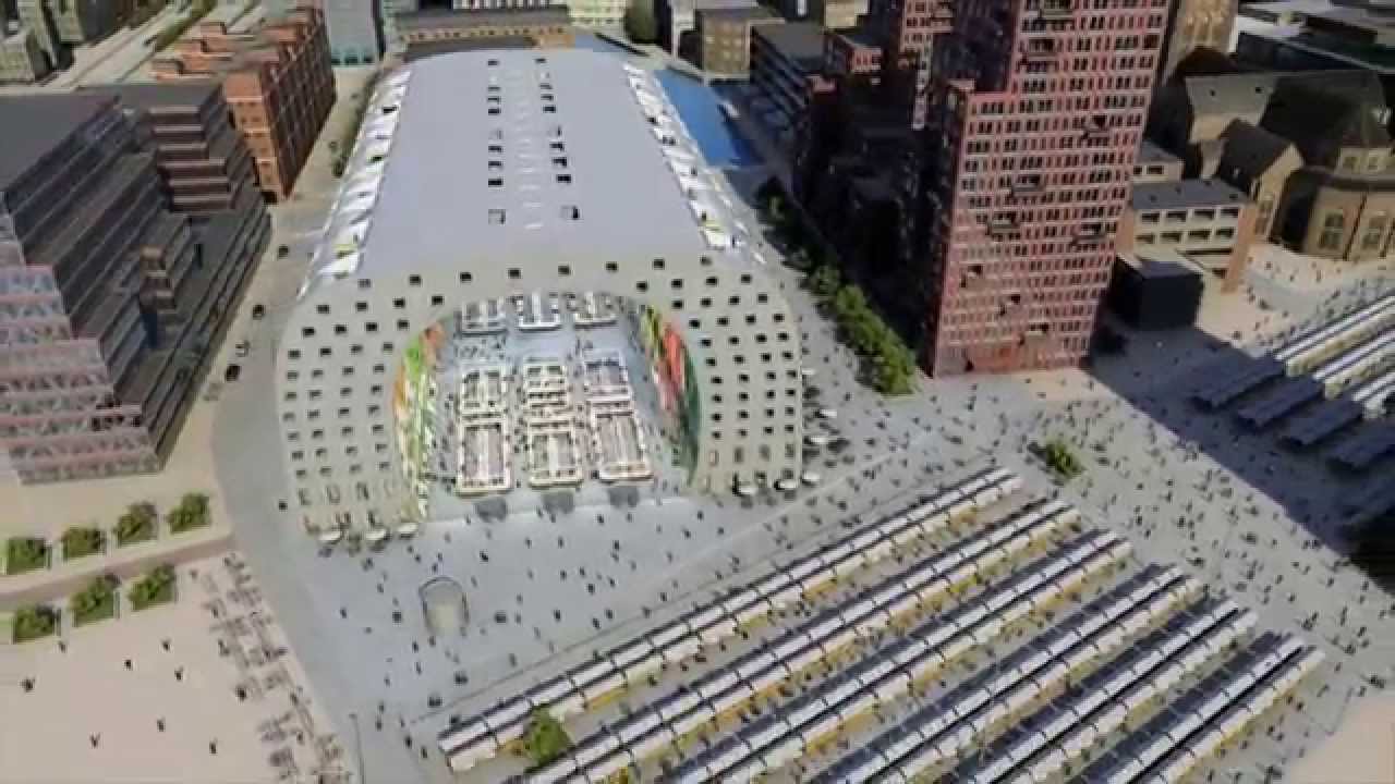 MVRDV Markthal- Video of Preliminary Design
