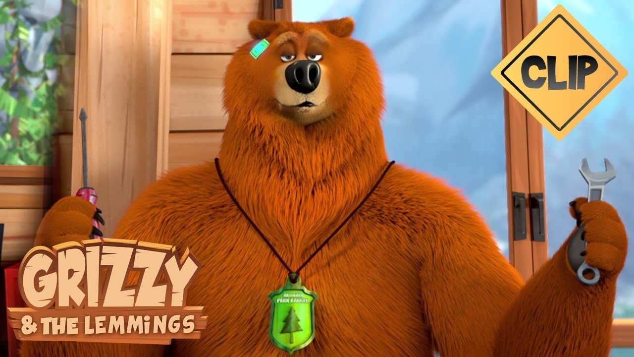 Grizzy est au le roi des technologies  - Grizzy & les Lemmings