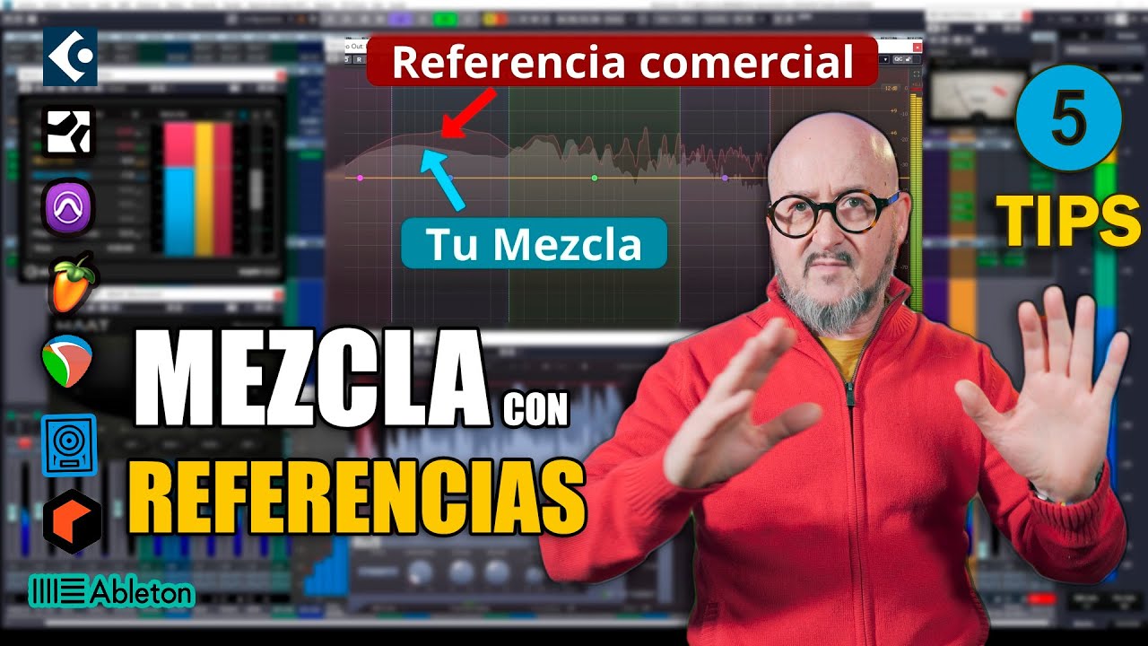 5 TIPS Para Mejorar tu TÉCNICA de MEZCLA con Música de REFERENCIAS COMERCIALES