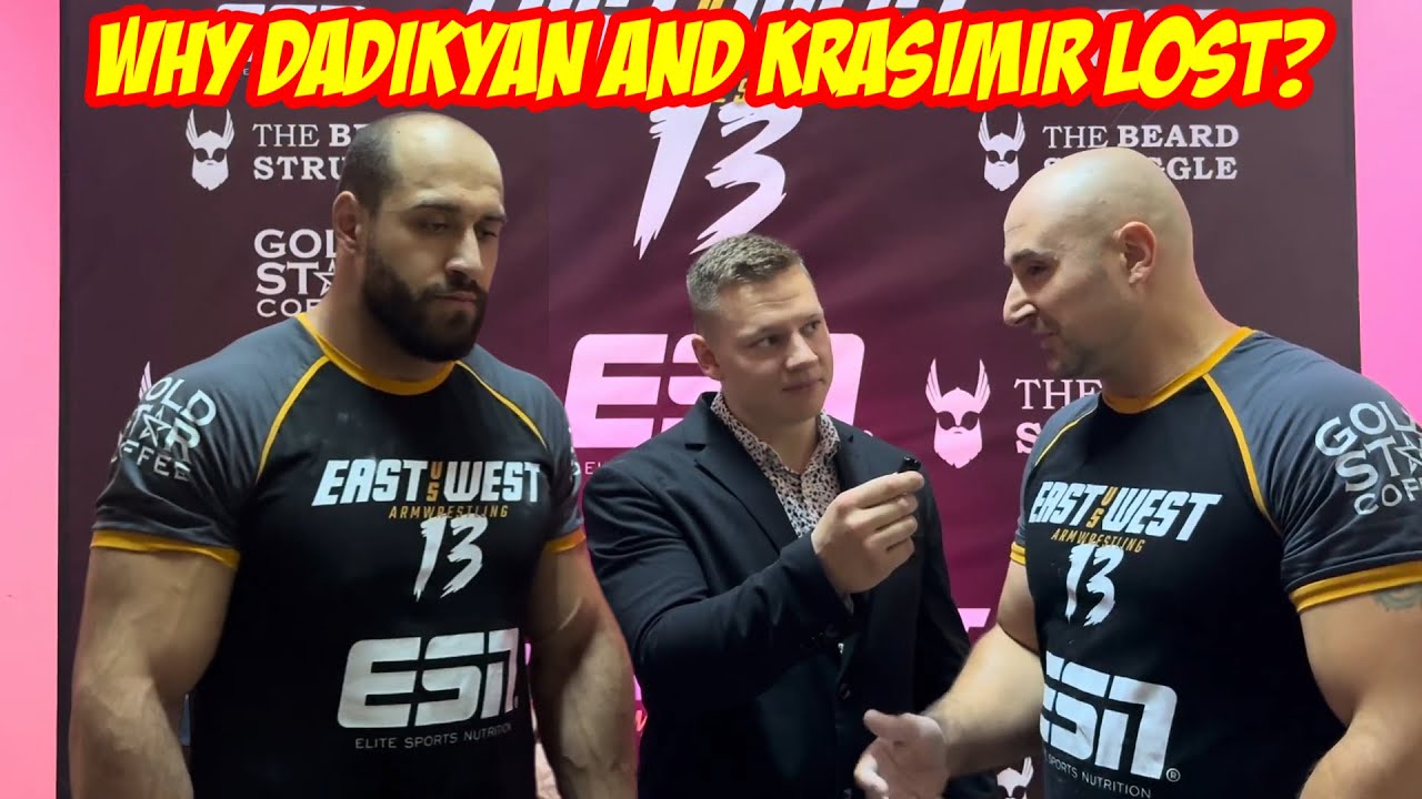 Dadikyan and Krasimir explain why they lost their matches against Petrenko and Todd