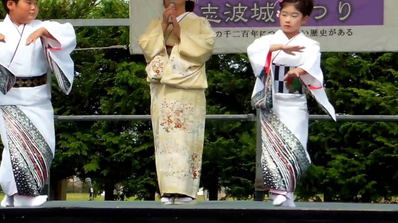 岩手県民謡　外山節　唄　漆原栄美子　志波城祭り2016