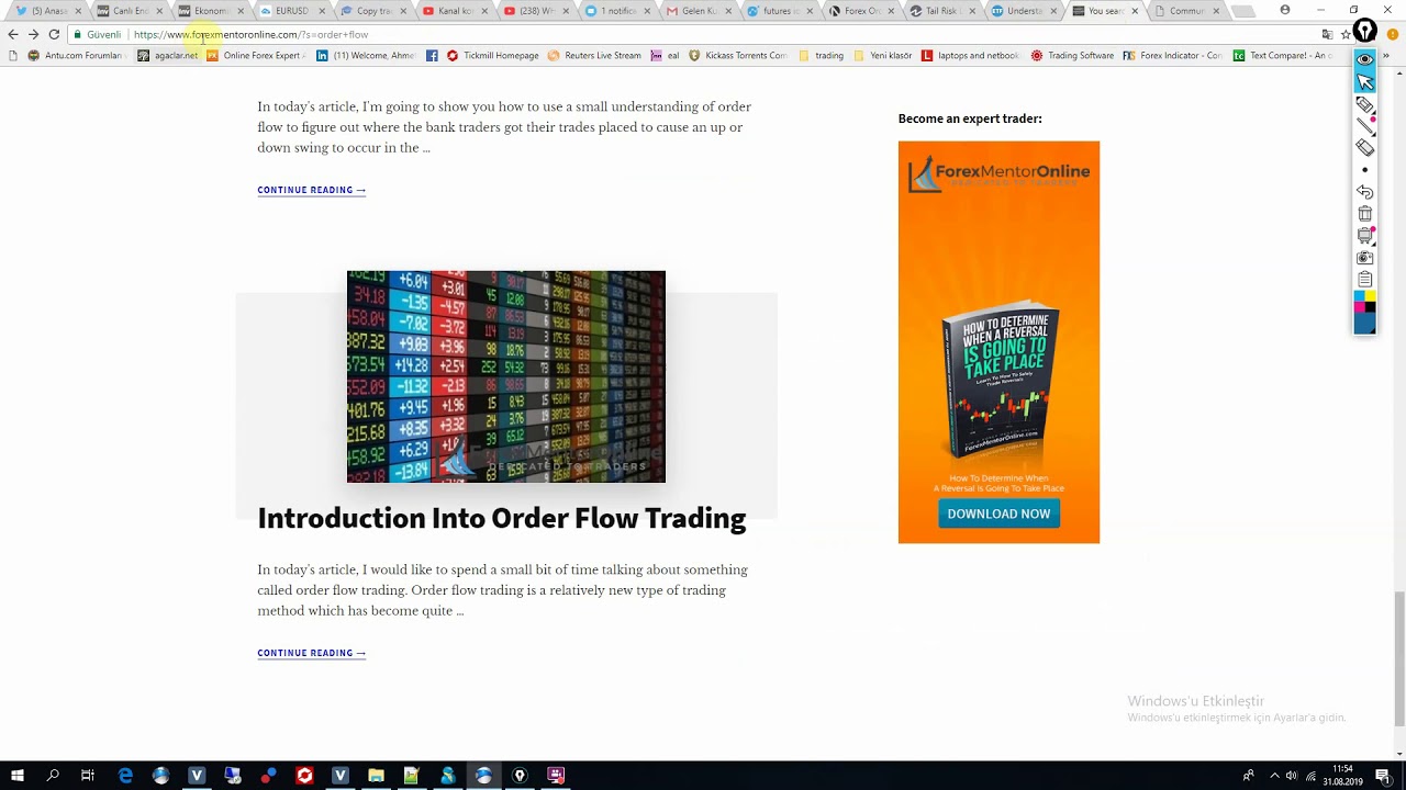 Emirlere g&ouml;re alım-satım: Order Flow Trading