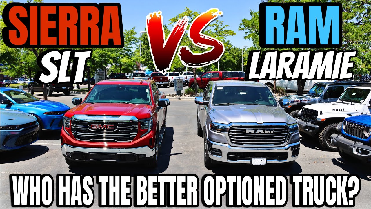 2025 RAM Laramie VS GMC Sierra SLT: Is RAM Still King Of The Hill Of Premium Luxury?