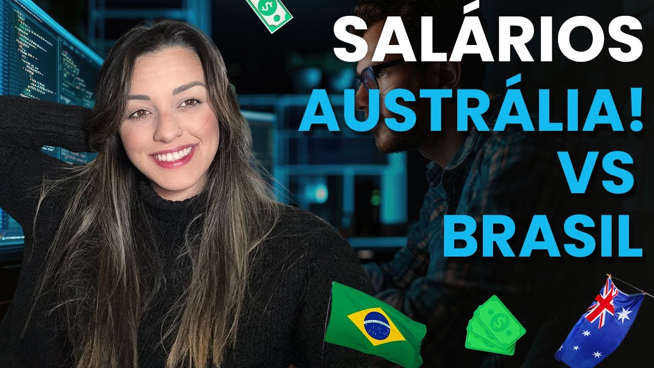 Austrália x Brasil 2025: quanto ganha enfermeiro, programador e garçom?