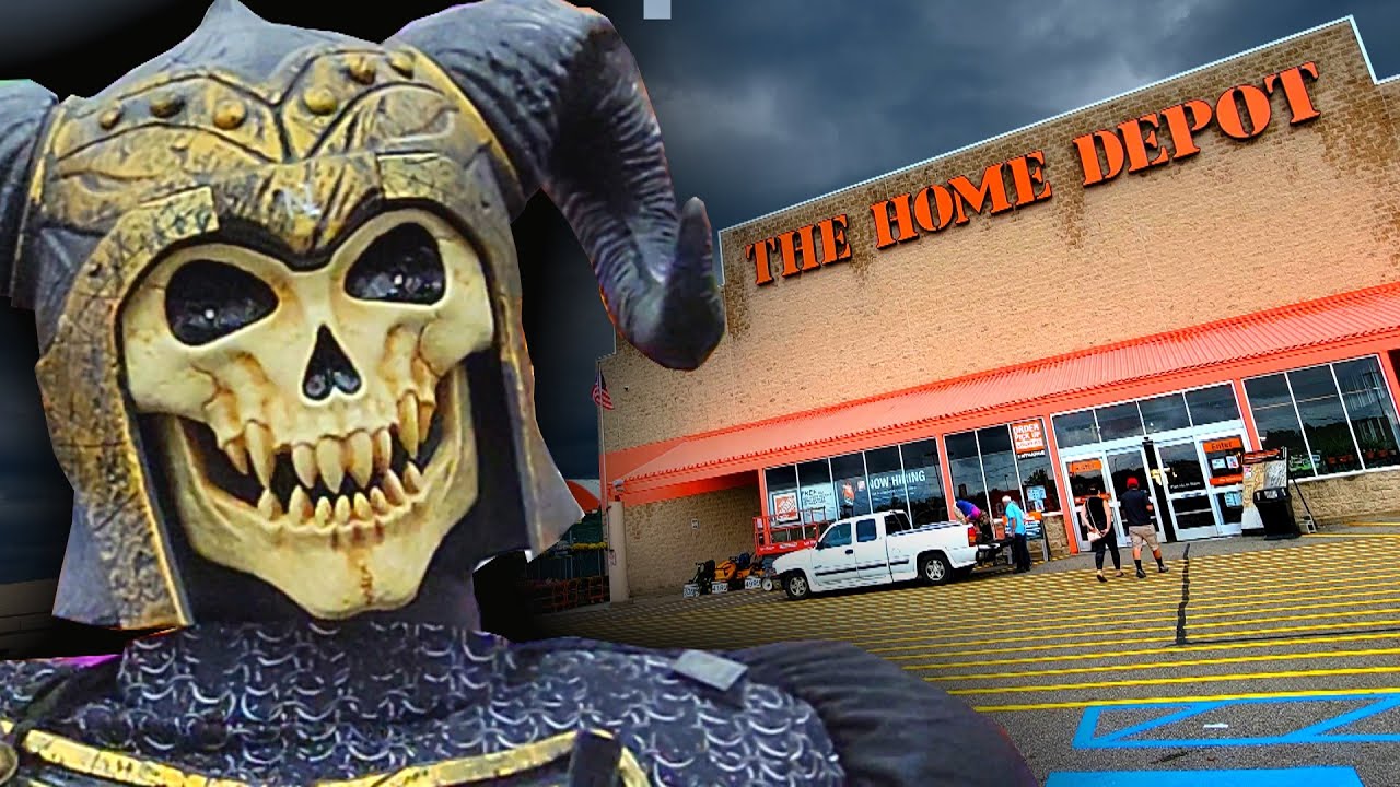 HALLOWEEN 2021 at HOME DEPOT in NORTH CANTON OHIO