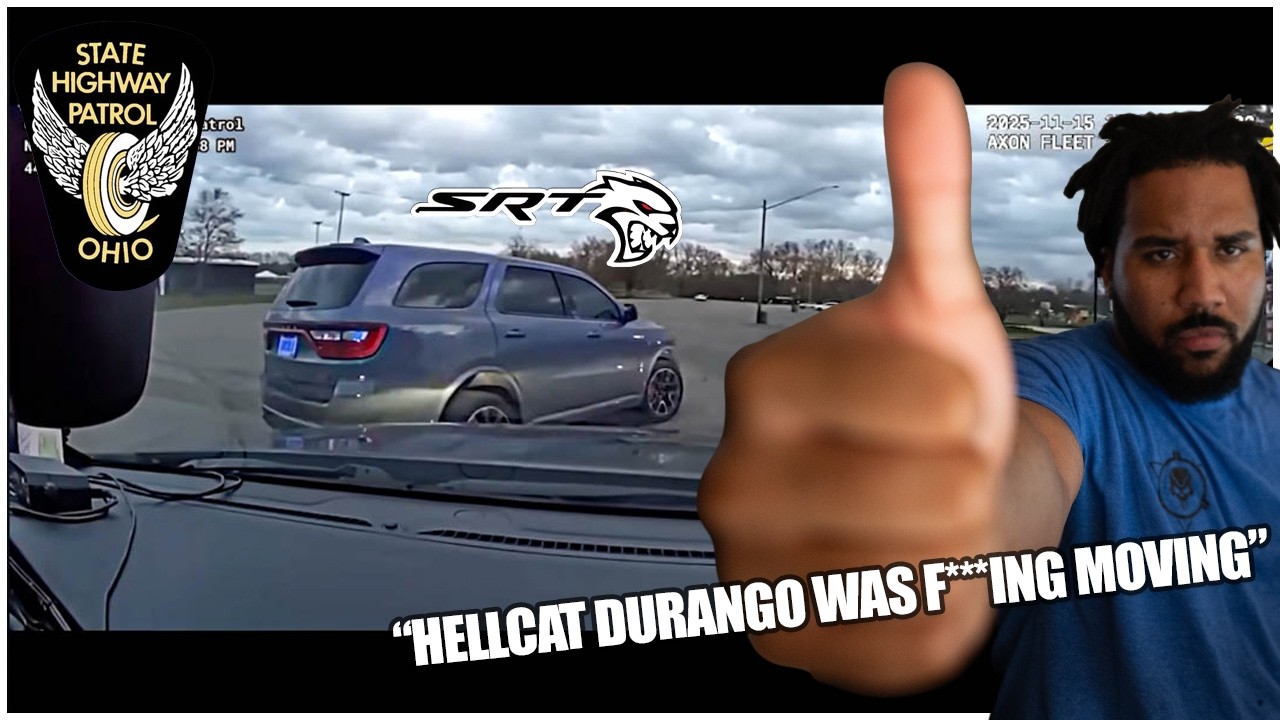 PERFECT CHASE | Ohio State Highway Patrol F***S w/ Wrong Hellcat Durango & gets EMBARRASSED!