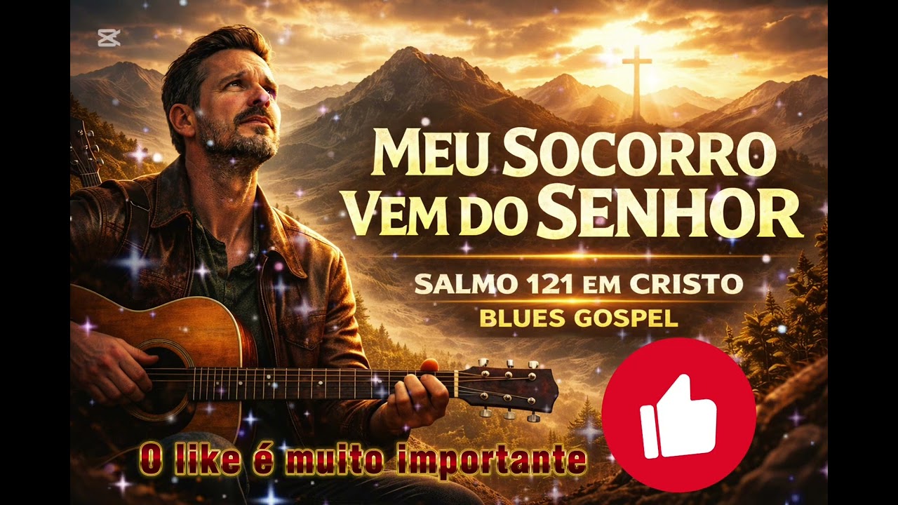 Meu Socorro Vem do Senhor | Salmo 121 em Cristo (Blues Gospel)