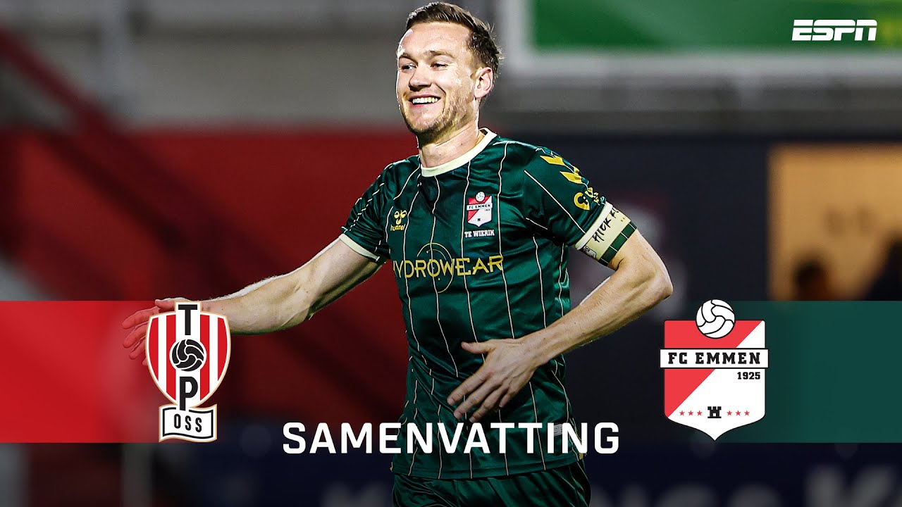 😳 Een JANTJE in OSS 👀 | Samenvatting TOP Oss - FC Emmen