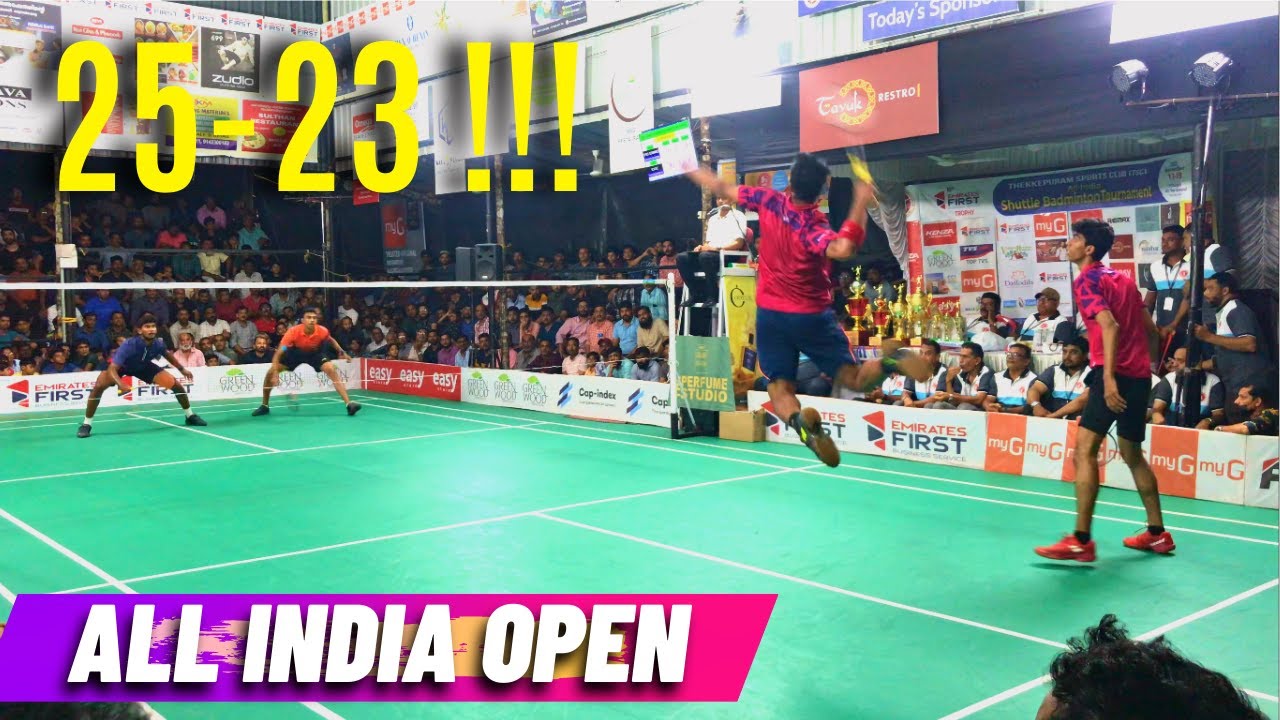 SHIVASHANKAR & NAVANEETH VS  MAURYAN / GAJENDRAN SANTHOSH | THEKKEPURAM ALL INDIA OPEN TOURNAMENT