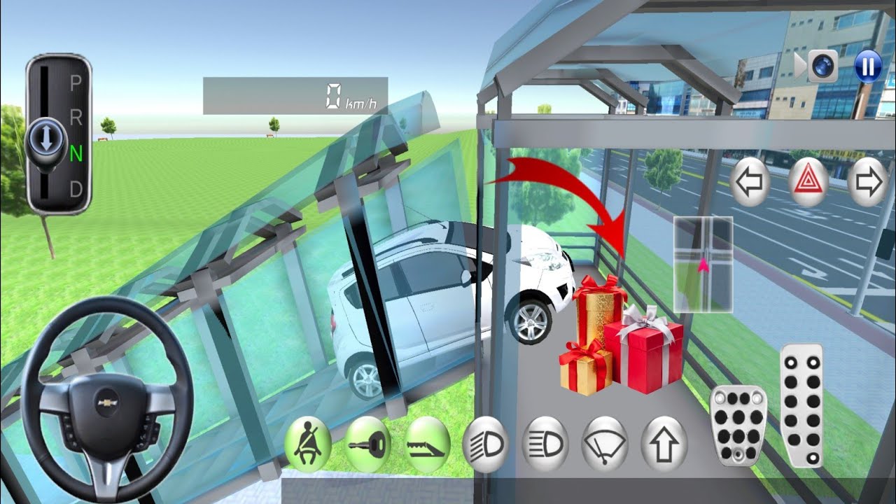 3D Driving Class Games Mini Car Driving Gift Box Unlock Lamborghini Car Best android Gameplay
