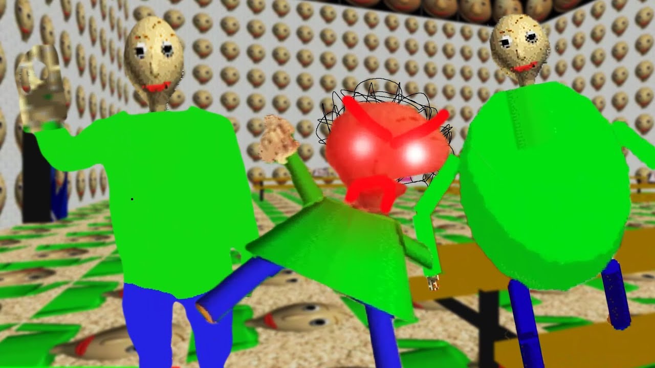 *EVERYTHING* IS BALDI AGAIN?! (But Even More Baldi!) 😅 | Baldi's Basics Gameplay (Mod)