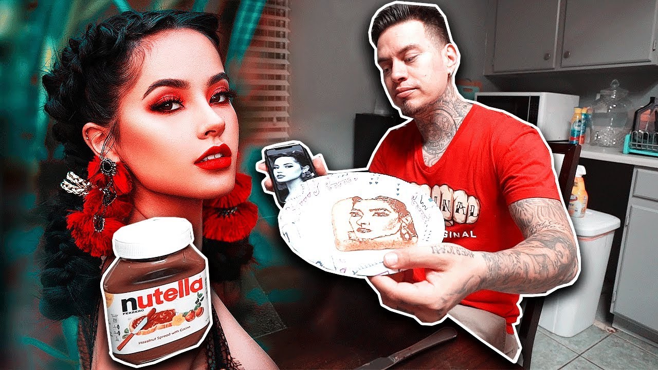 Becky G + Nutella + Toast = ART