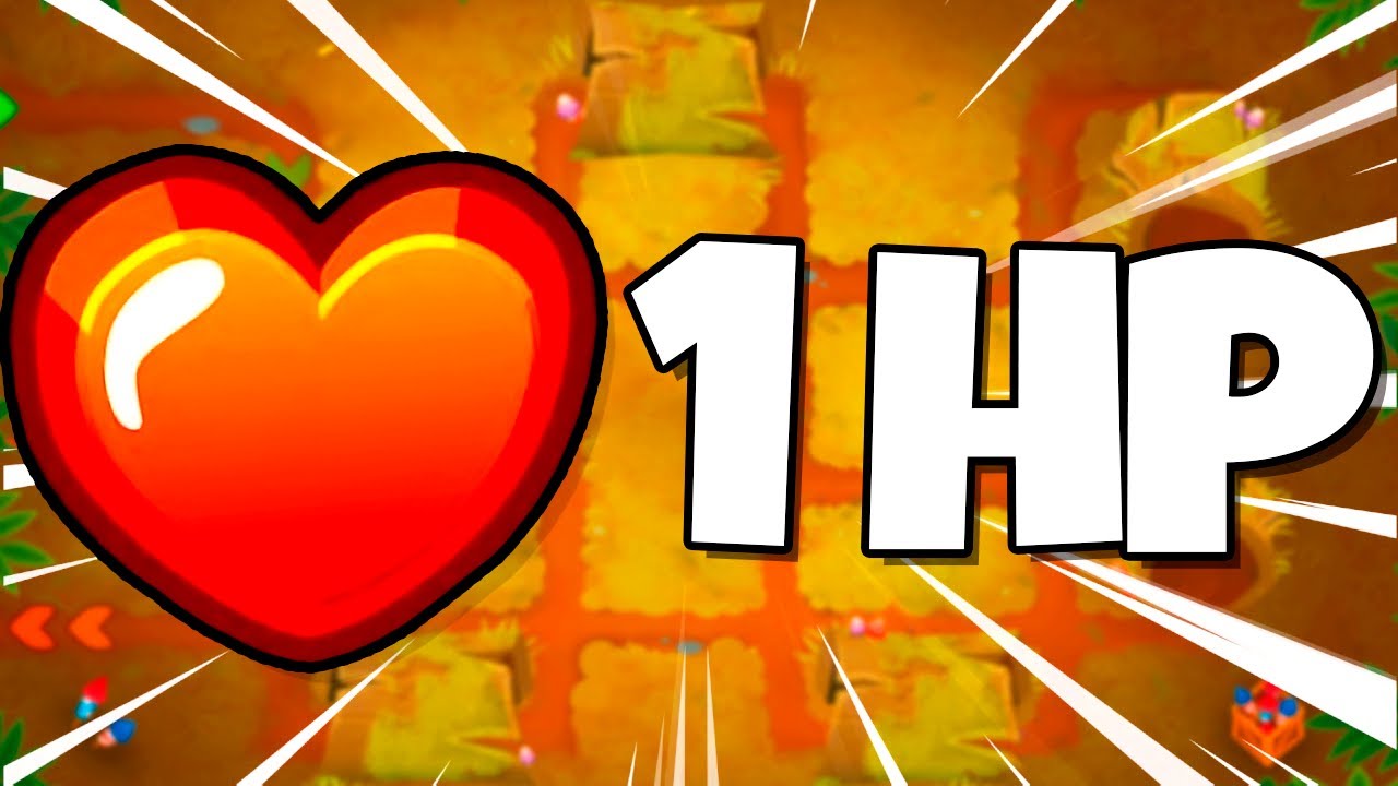 1 ЖИЗНЬ - 5.000.000 ВРАГОВ! | Bloons TD 6