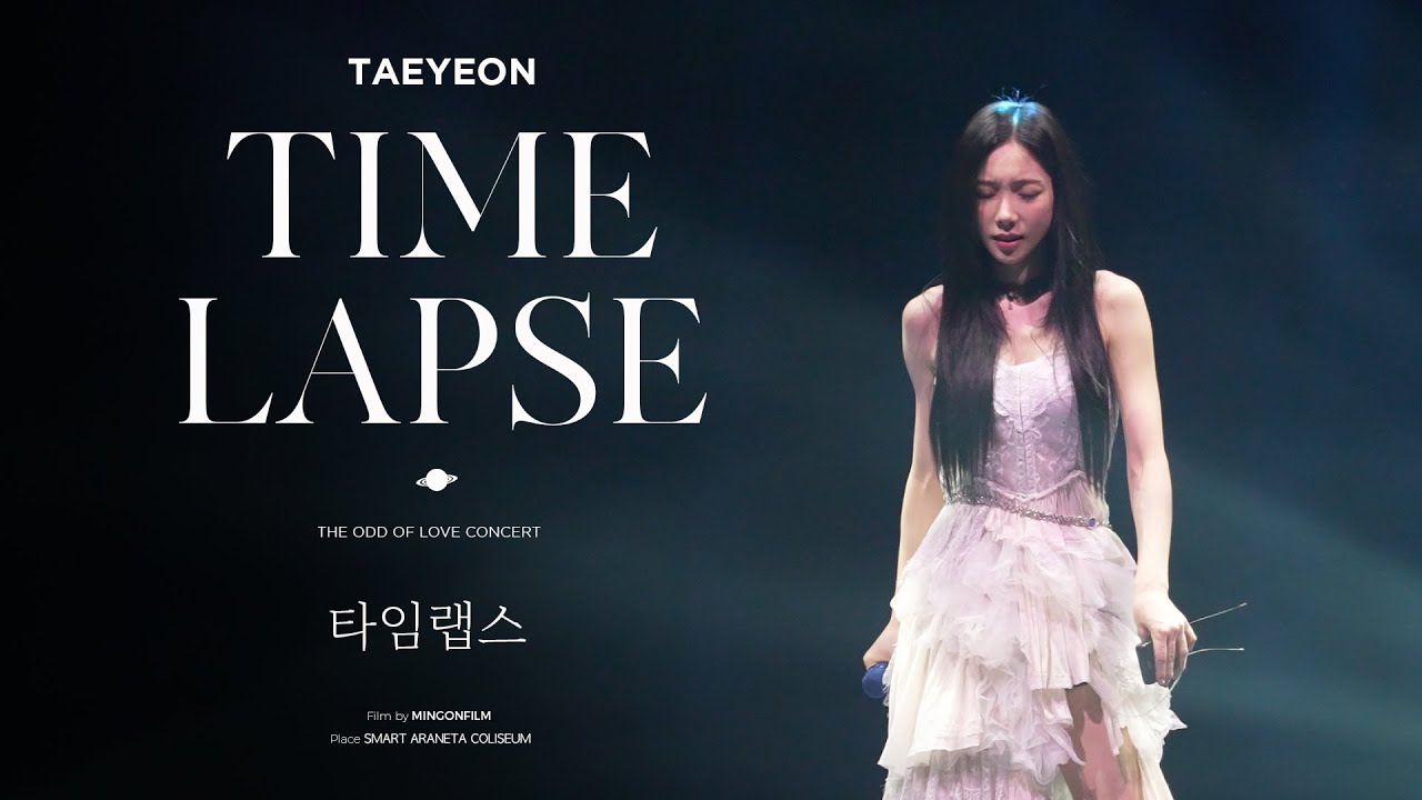 Taeyeon Time Lapse 4K 직캠 l The ODD of Love Concert in Manila 230730