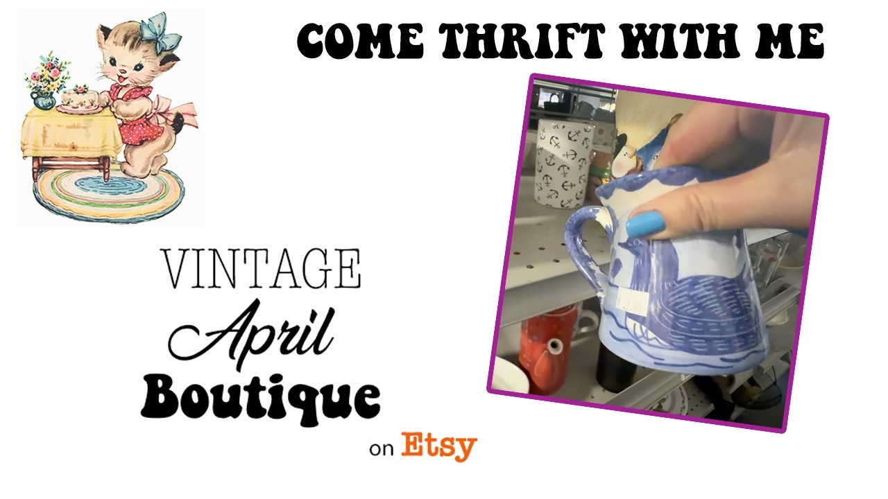 Shop with me for thrifted goodies